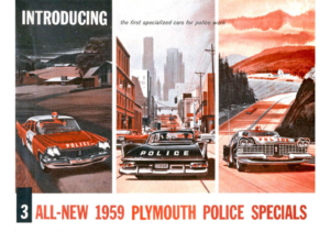 1959 Plymouth Police Specials