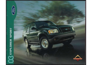 2003 Ford Explorer Sport 2