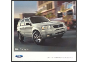 2004 Ford Escape Mailer