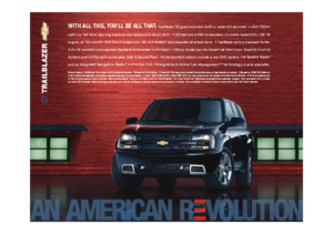 2007 Chevrolet Trailblazer Spec Sheet