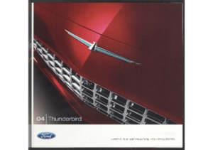 2004 Ford Thunderbird Mailer