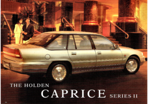 1997 Holden VS Caprice Series II Sheet (Aus)