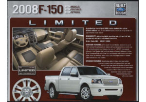 2008 Ford F-150 Features & Options Flyer Dealer