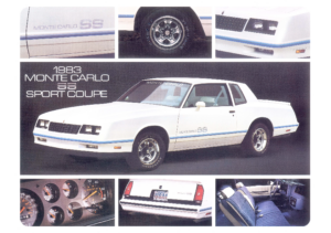 1983 Chevrolet Monte-Carlo SS Card