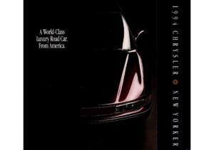 1994 Chrysler New Yorker Foldout