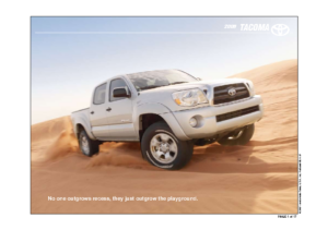2008 Toyota Tacoma 4×2 Specs
