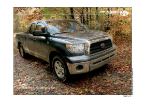 2008 Toyota Tundra Regular Cab 4×4 Specs