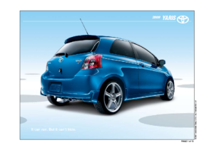 2008 Toyota Yaris Specs