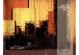 1987 Lincoln Continental (Cdn)