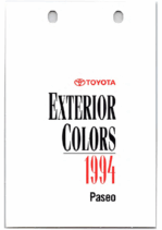 1994 Toyota Paseo Color & Trim