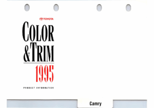 1995 Toyota Camry Color & Trim