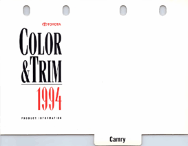 1994 Toyota Corolla Color & Trim