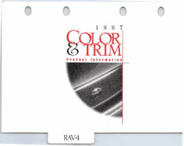 1997 Toyota RAV4 Color & Trim