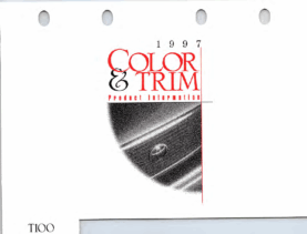 1997 Toyota T100 Color & Trim