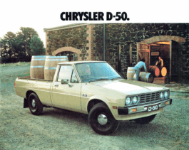 1979 Chrysler D-50 Pickup (Aus)