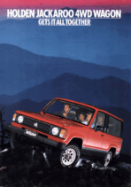 1985 Holden Jackaroo 4WD Wagon (Aus)