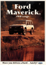1990 Ford Maverick 4WD Model Range (Aus)