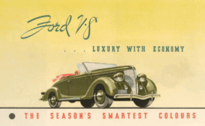 1936 Ford V8 Folder (Aus)