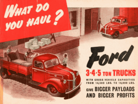 1941 Ford 3·4·5· Ton Trucks (Aus)