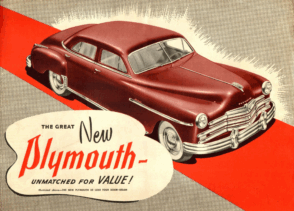 1949 Plymouth Foldout (Cdn)