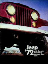 1972 Jeep Models