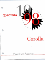 1998 Toyota Corolla Product Source