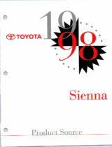1998 Toyota Sienna Product Source