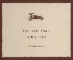 1929 Ford Town Car