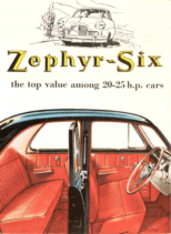 1951 Ford Zephyr Six Foldout (Aus)