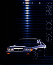 1988 Dodge 600 Foldout