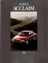 1992 Plymouth Acclaim CA