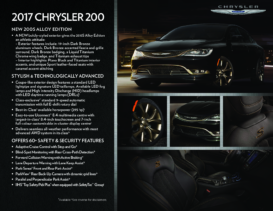 2017 Chrysler 200 Alloy Edition CA