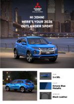 2026 Mitsubishi Outlander Sport