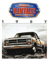 1987 Dodge RAM 100 Pickups (Cdn)