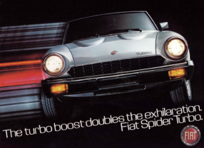1981 Fiat 124 Spider Turbo